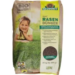 Neudorff Azet Rasendünger, Langzeitwirkung Bis 180 Tage, 20 Kg Für 400m²