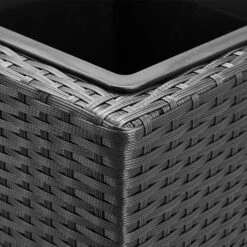 Deuba Pflanzkasten Sichtschutz-Pflanzkübel Schwarz, 83 X 30,5 X 60 Cm, Rechteckig, Polyrattangeflecht -DEUDORFF Geschäft 1a78ff5404b485a63fe336936d4709ece9b4c240 pflanzkasten deuba sichtschutz pflanzkuebel schwarz
