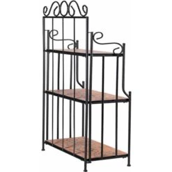 Deuba Blumenregal 101288, Terracotta, Metall, 58 X 30 X 115 Cm -DEUDORFF Geschäft 43221b5209fdddf798ab7fed02b79f7dea1d1132 blumenstaender deuba 101288 terracotta