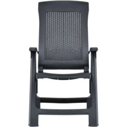 VidaXL Gartenstuhl 48761, Kunststoff, Hochlehner,verstellbar,anthrazit,klappbar,2 Stück -DEUDORFF Geschäft 845891bae3c2386b8cc87c1d73dd7751bf74a4ff gartenstuhl vidaxl 48761 kunststoff