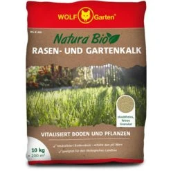 Wolf-Garten RG-K 200 Natura Bio Rasen- Und Gartenkalk, 10 Kg Für 200m²